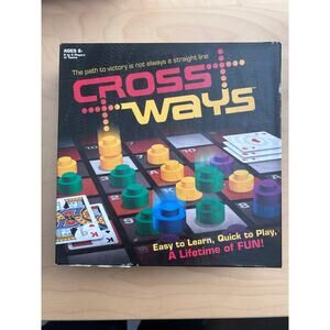 Crossways Strategy Board Game Complete Set Ages 8 Plus